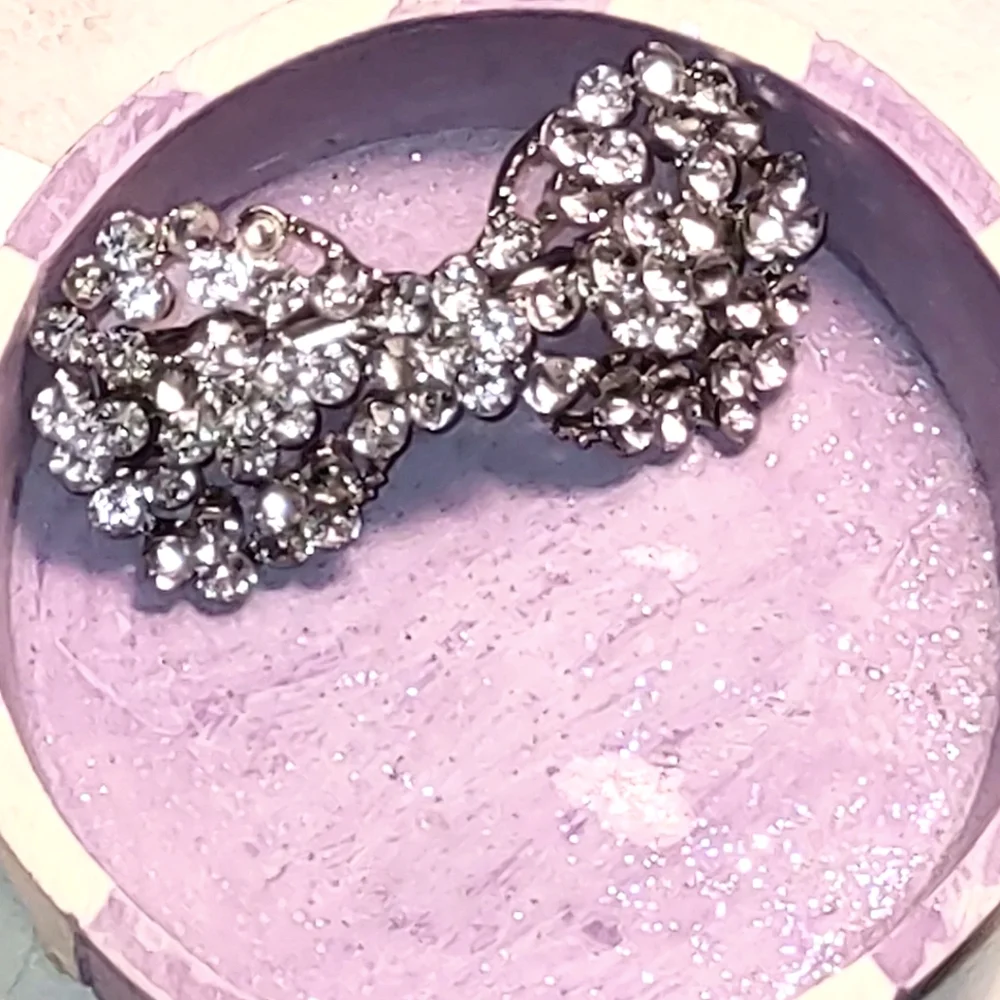 Crystal Bow Hair Clip